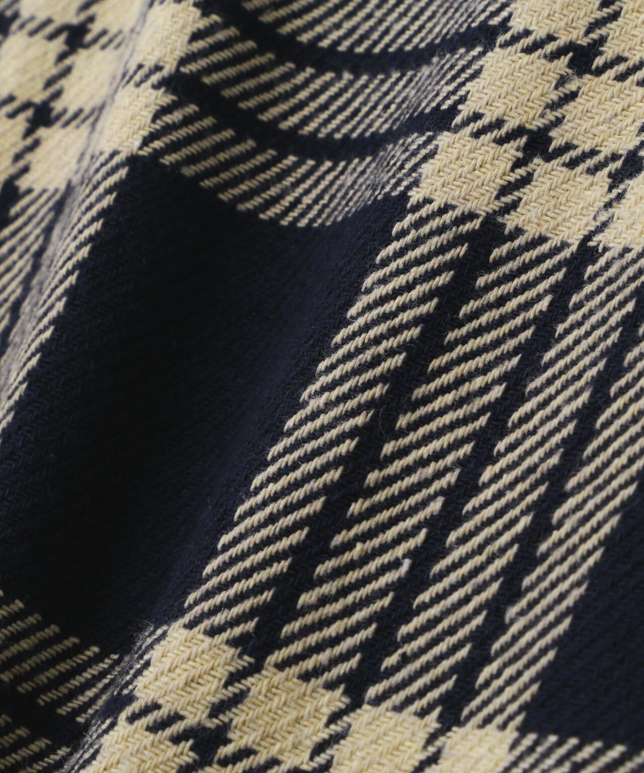 B omnivore/ビーオムニボー　HAND STITCH FLANNEL ハンドステッチフランネルシャツ
