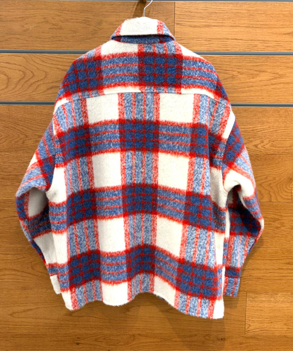 B omnivore/ビーオムニボー　SHAGGY SHIRT CHECK シャギーシャツチェック