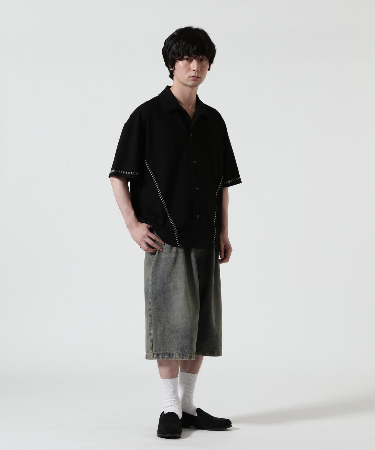 177cm B:81 W:72 H:88 着用サイズ：L