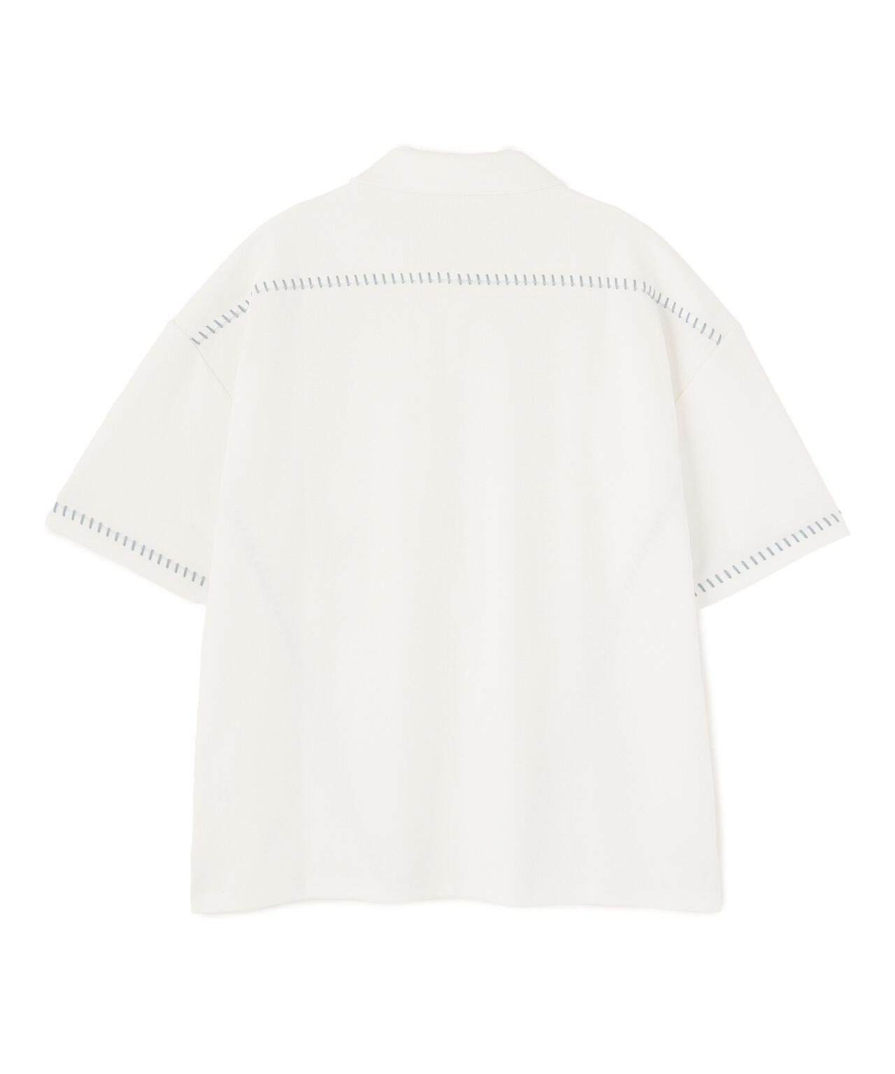 B omnivore/ビーオムニボー　STITCH S/S SHIRT ステッチシャツ