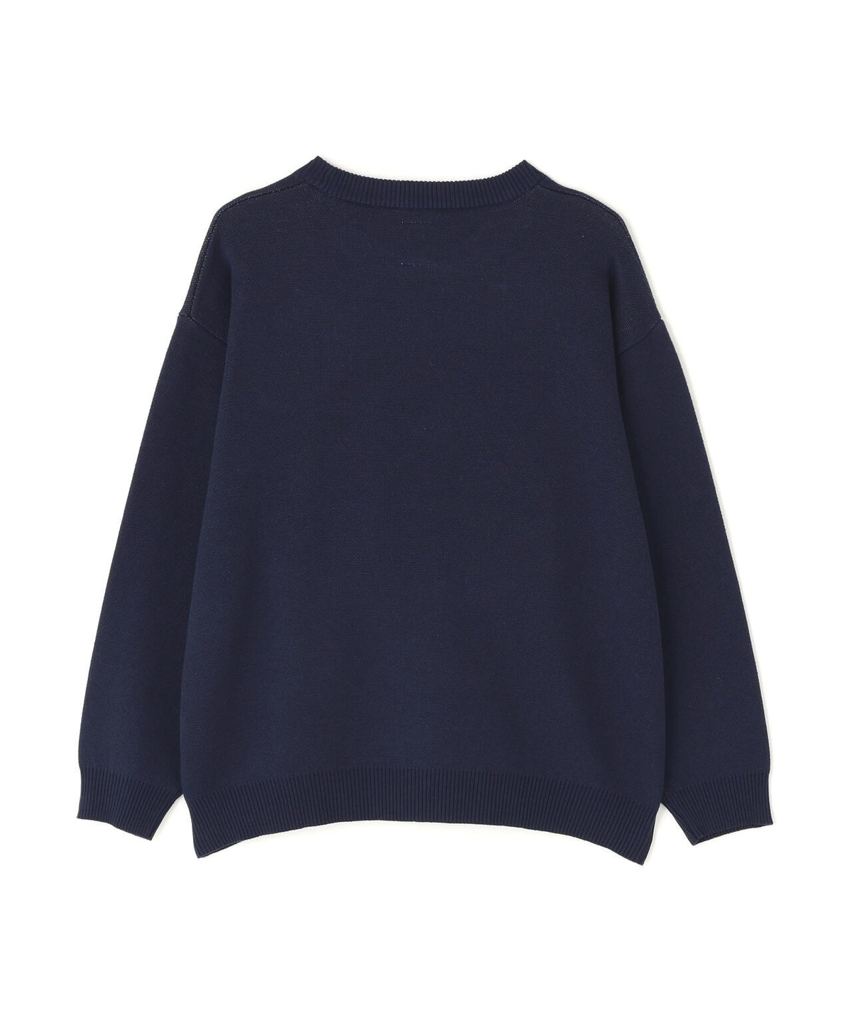 B omnivore/ビーオムニボー　DOG CREW NECK KNIT