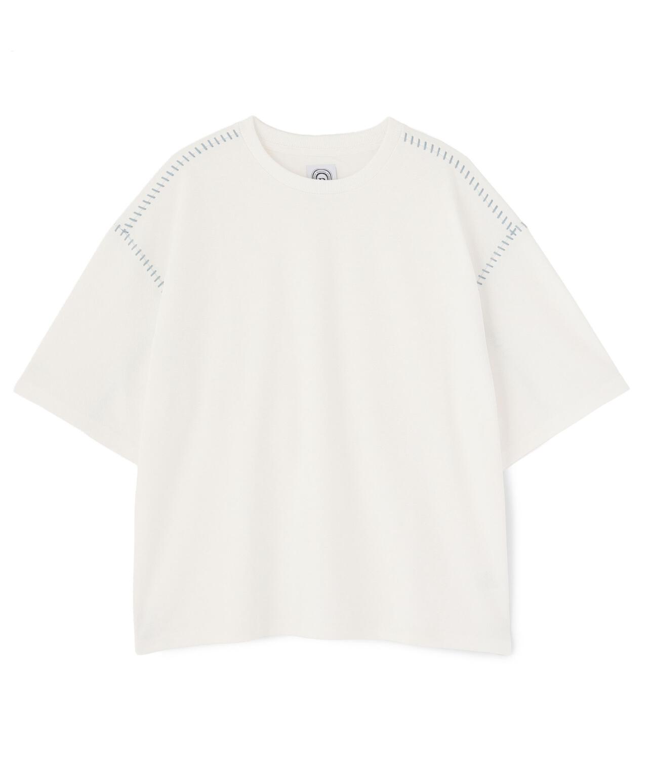 B omnivore/ビーオムニボー　STITCH TEE ステッチTシャツ