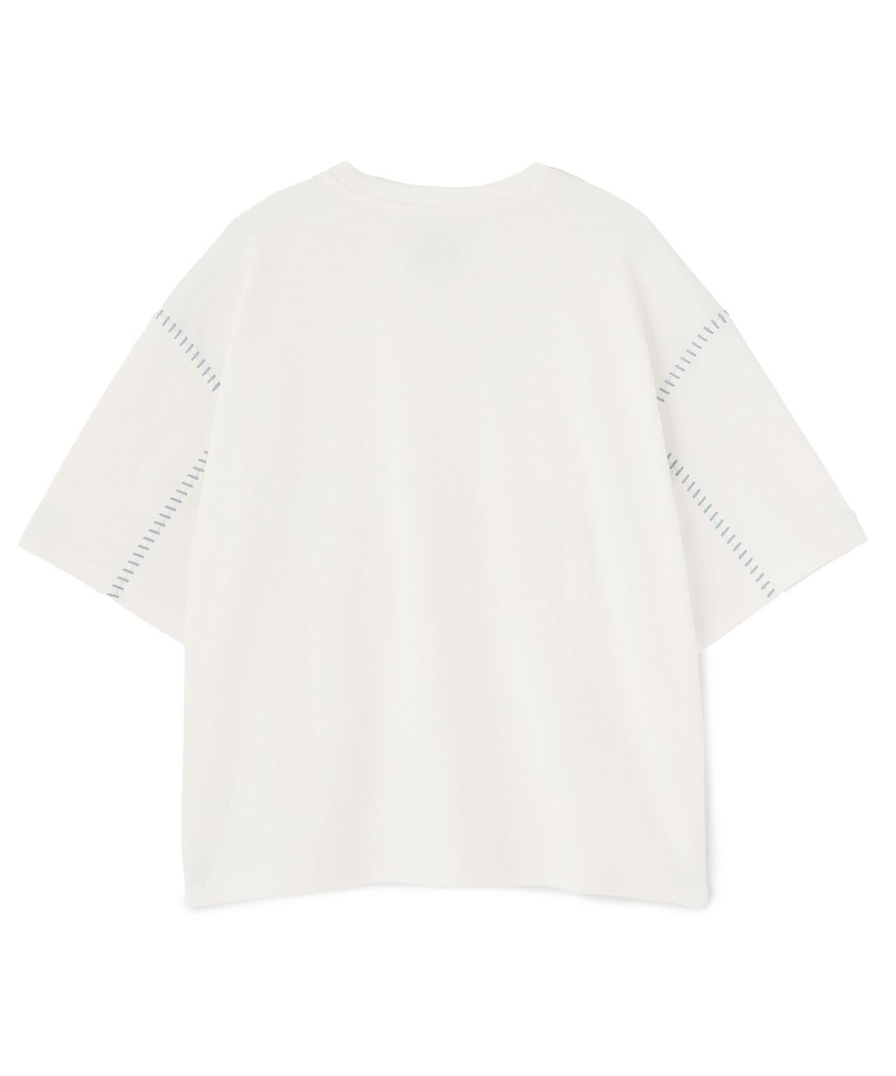B omnivore/ビーオムニボー　STITCH TEE ステッチTシャツ