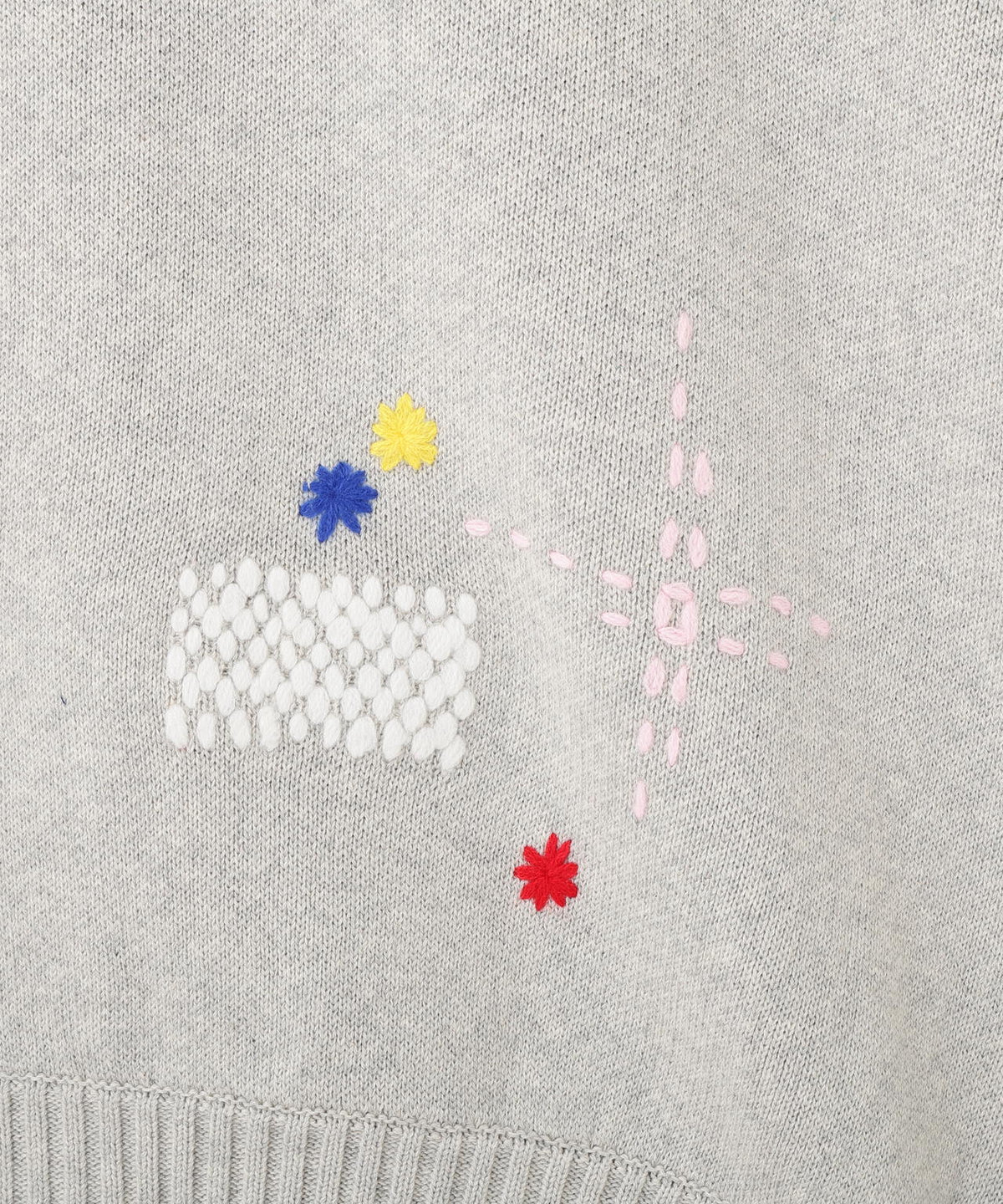 B omnivore/ビーオムニボー　HAND STITCH CARDIGAN ハンドステッチカーディガン