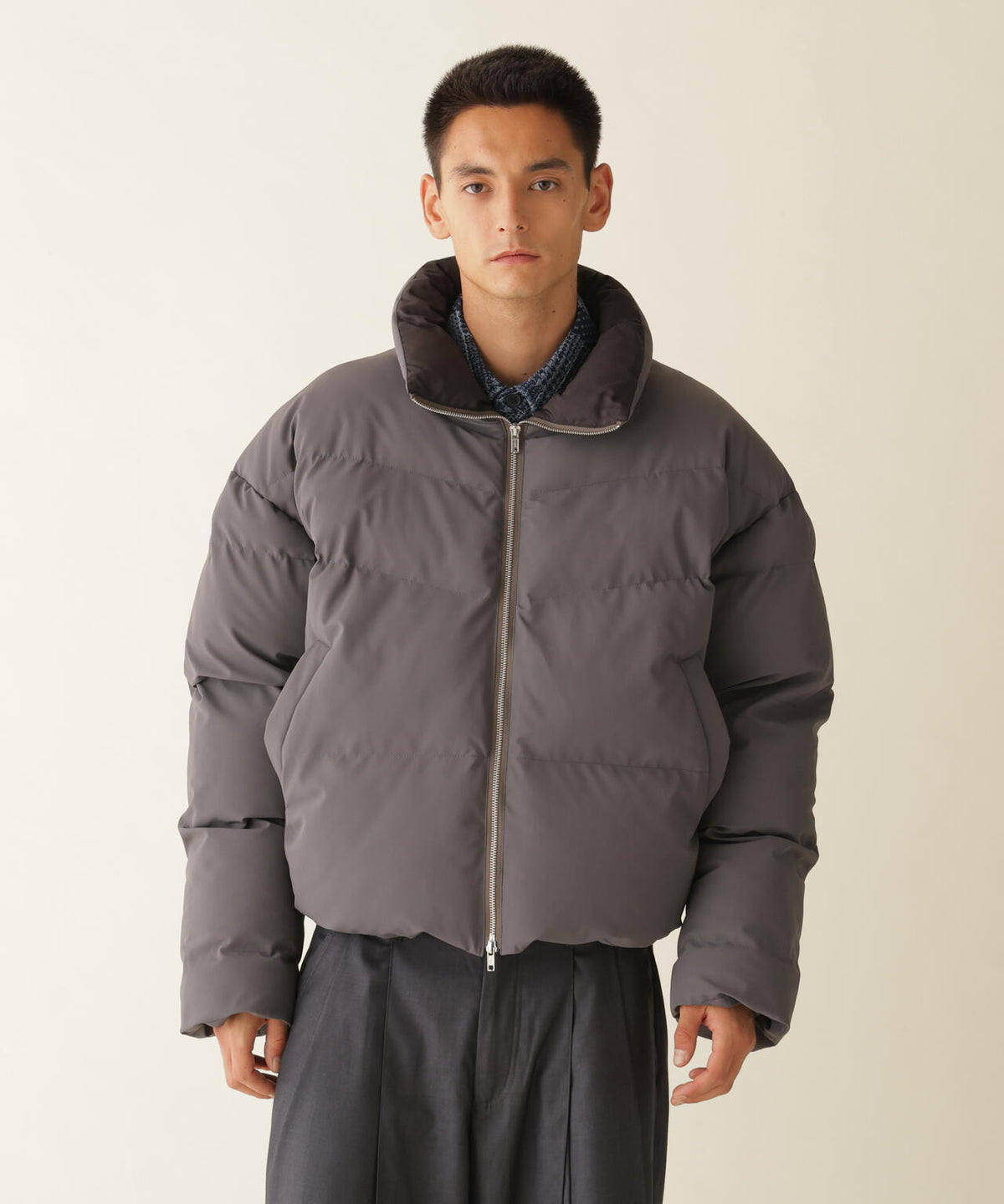 B omnivore / ビーオムニボー　3LAYER STAND BLOUSON 3レイヤースタンドブルゾン