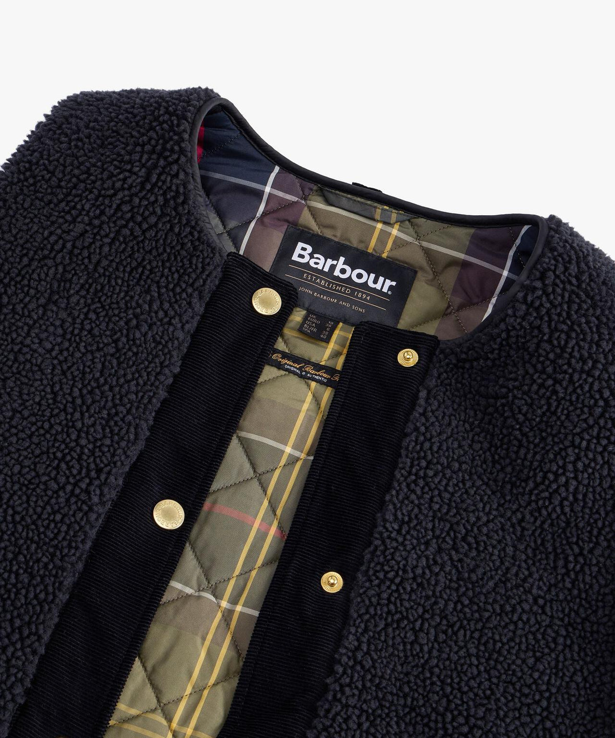 Barbour/バブアー　Dulsie Liner ボアライナー ベスト LLI0016
