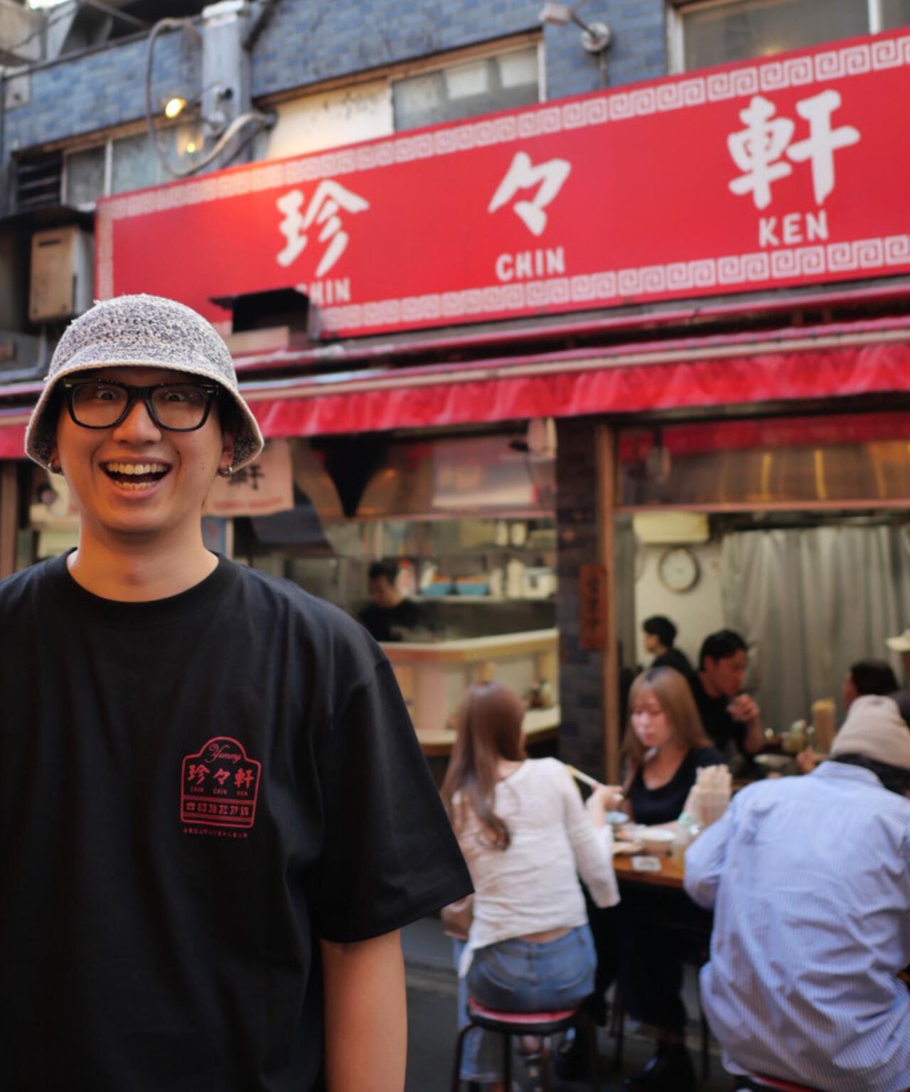 珍々軒×BEAVER　BEAVER別注 珍々軒コラボTシャツ