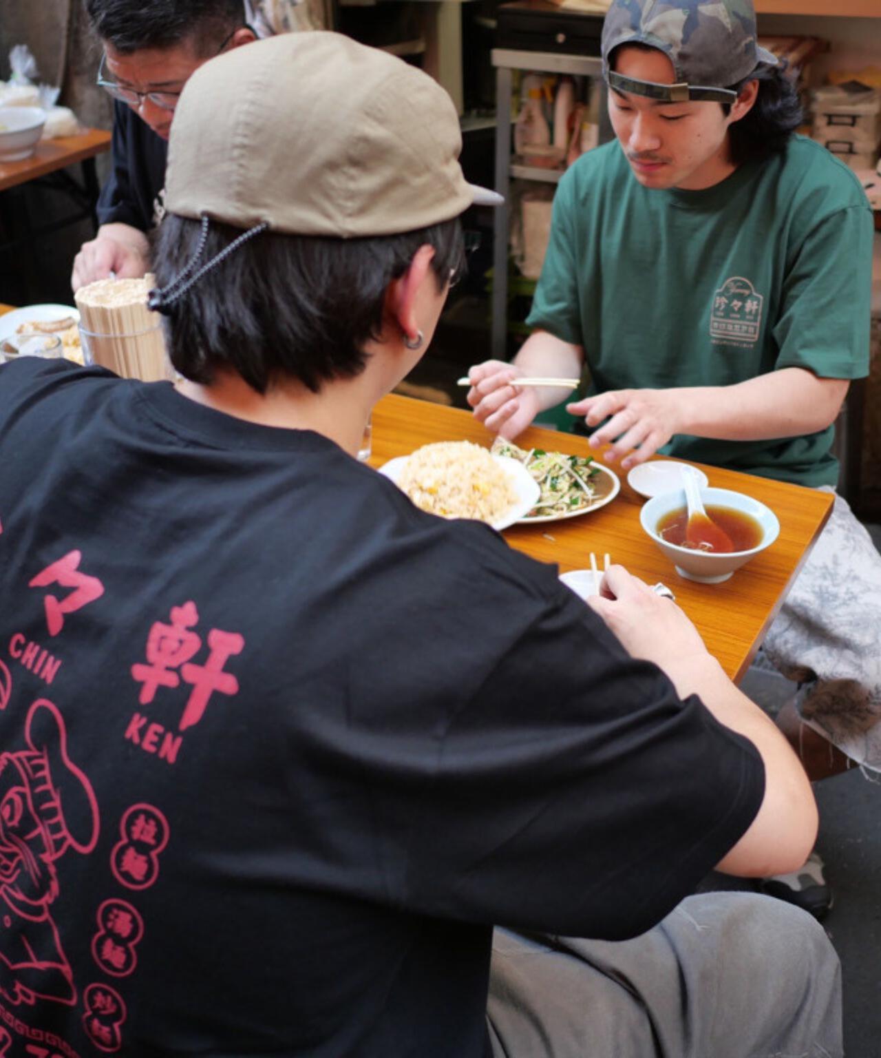 珍々軒×BEAVER　BEAVER別注 珍々軒コラボTシャツ