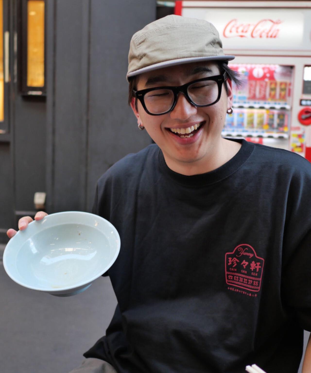 珍々軒×BEAVER　BEAVER別注 珍々軒コラボTシャツ
