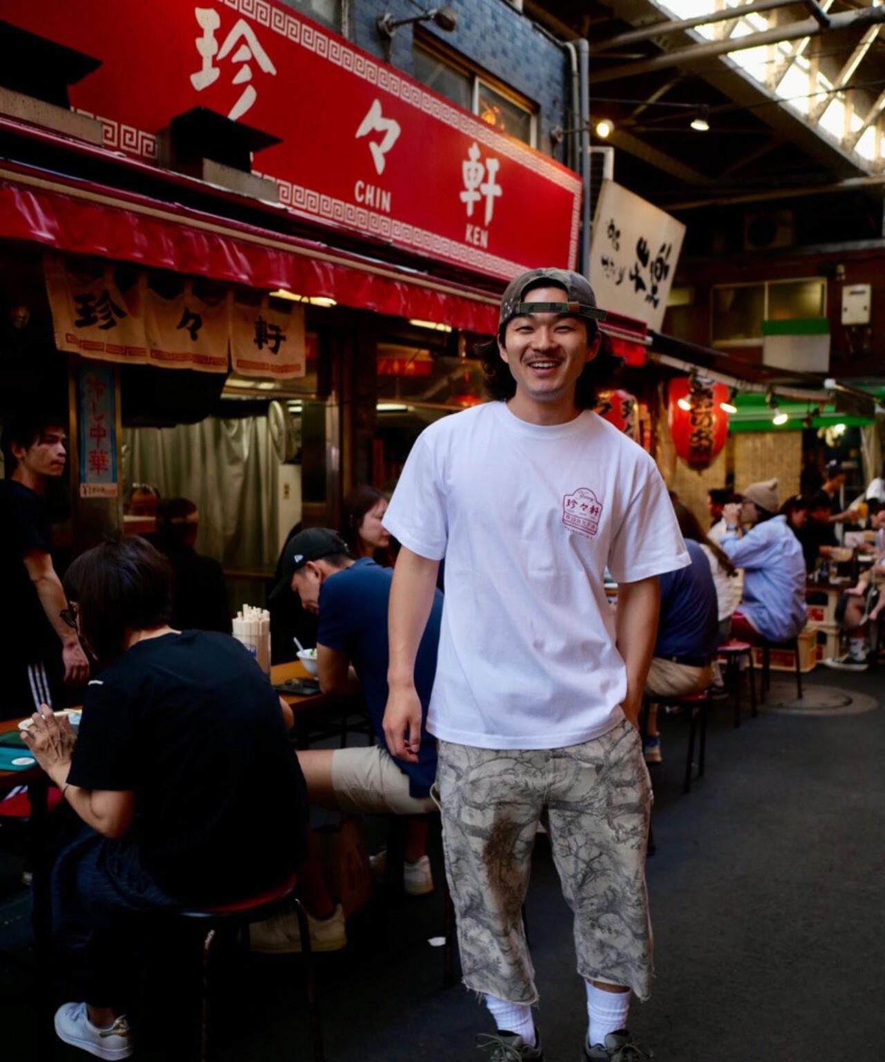 珍々軒×BEAVER　BEAVER別注 珍々軒コラボTシャツ