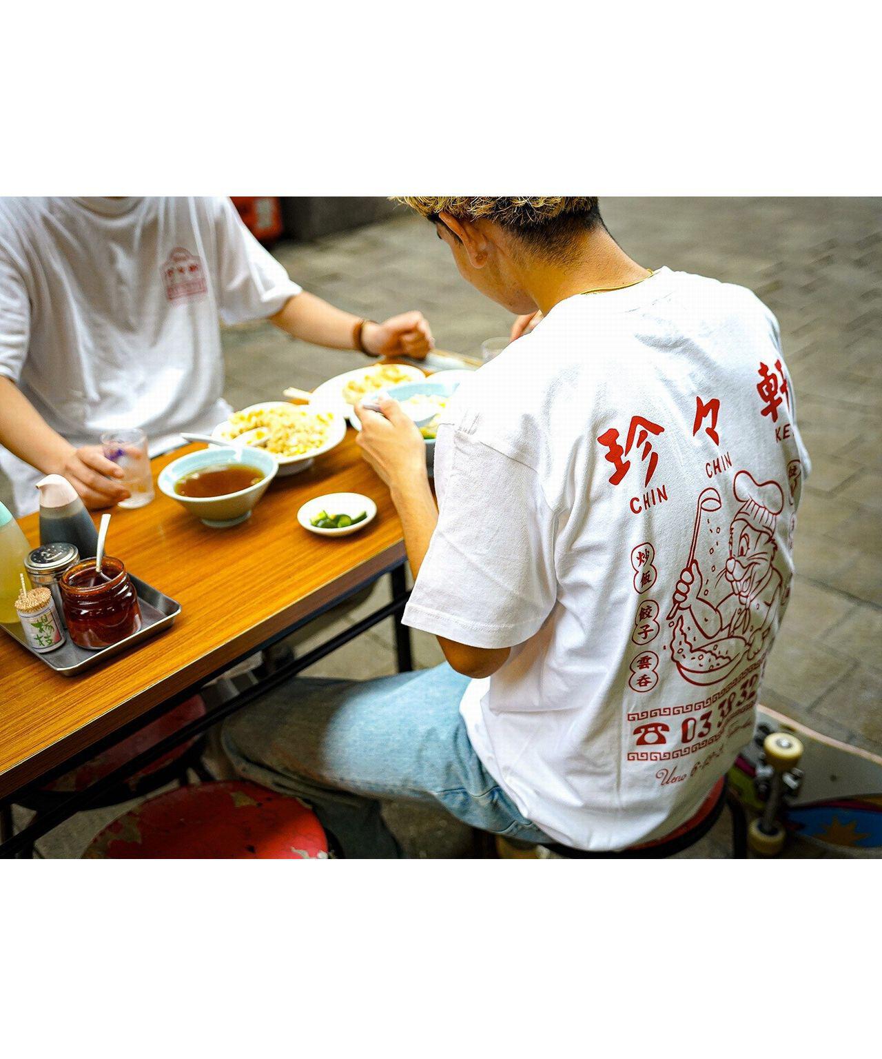 珍々軒×BEAVER　BEAVER別注 珍々軒コラボTシャツ