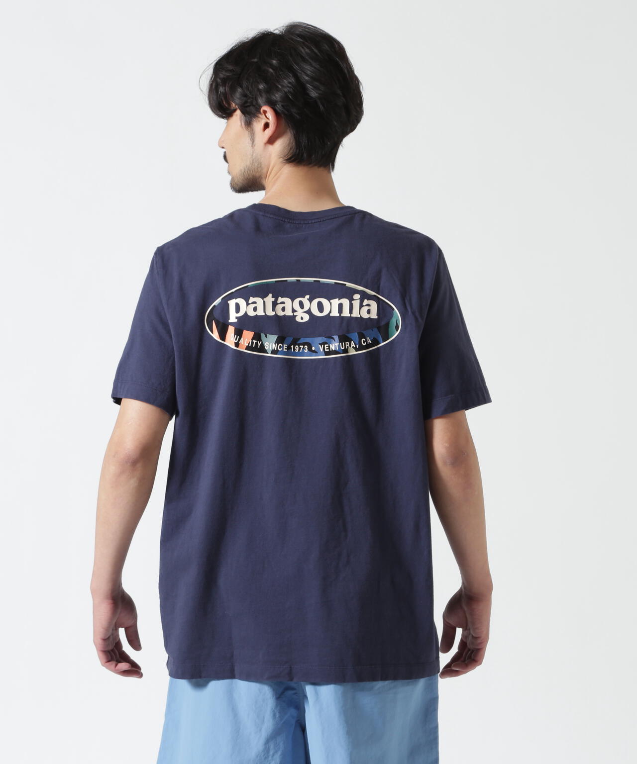 Patagonia/パタゴニア　メンズ・'95 オーバル・ロゴ・Tシャツ 37847