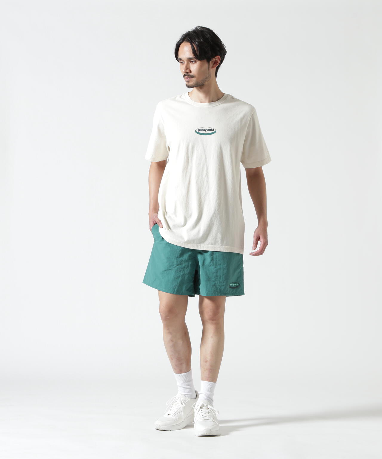 Patagonia/パタゴニア　メンズ・'95 オーバル・ロゴ・Tシャツ 37847
