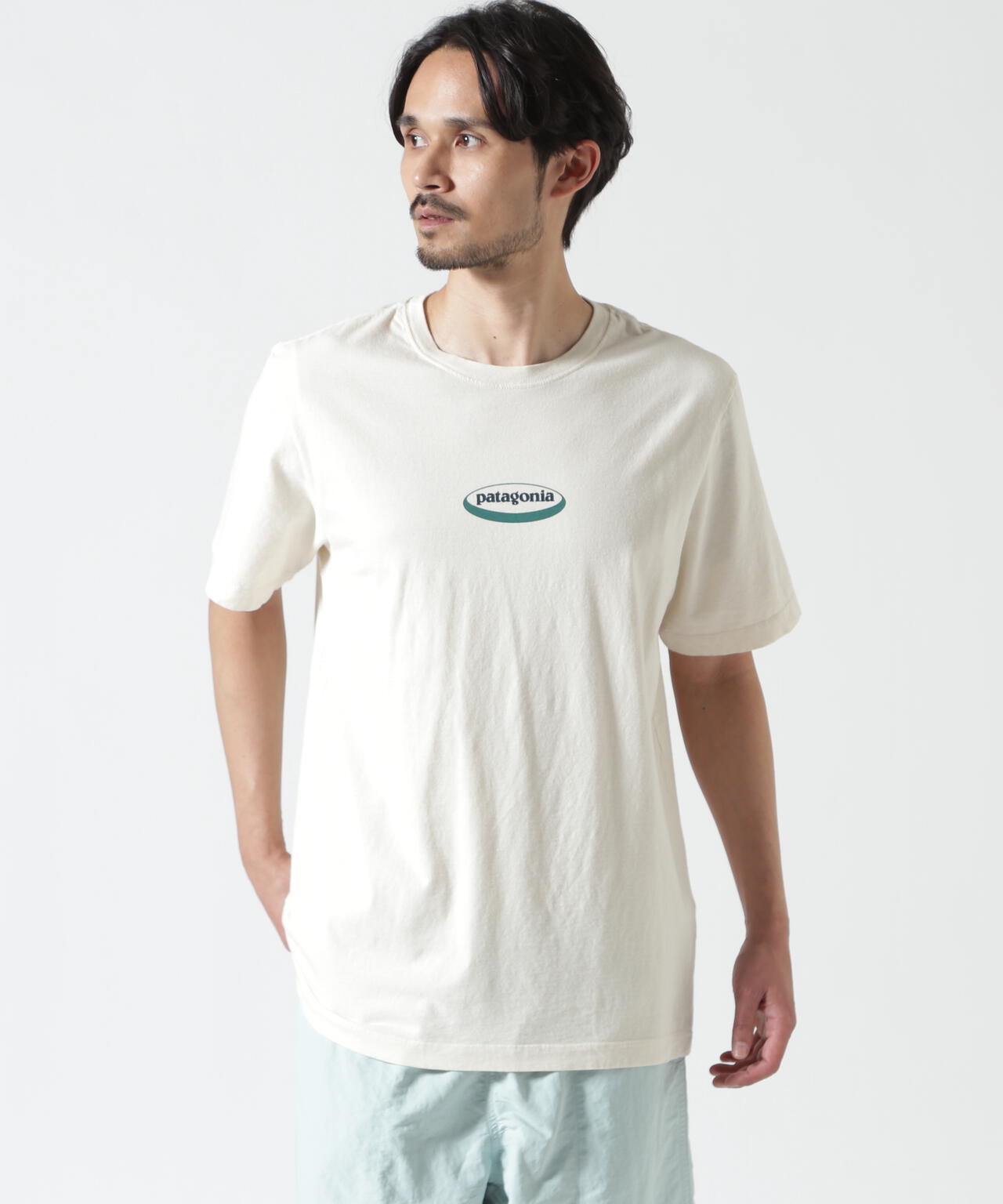 Patagonia/パタゴニア　メンズ・'95 オーバル・ロゴ・Tシャツ 37847