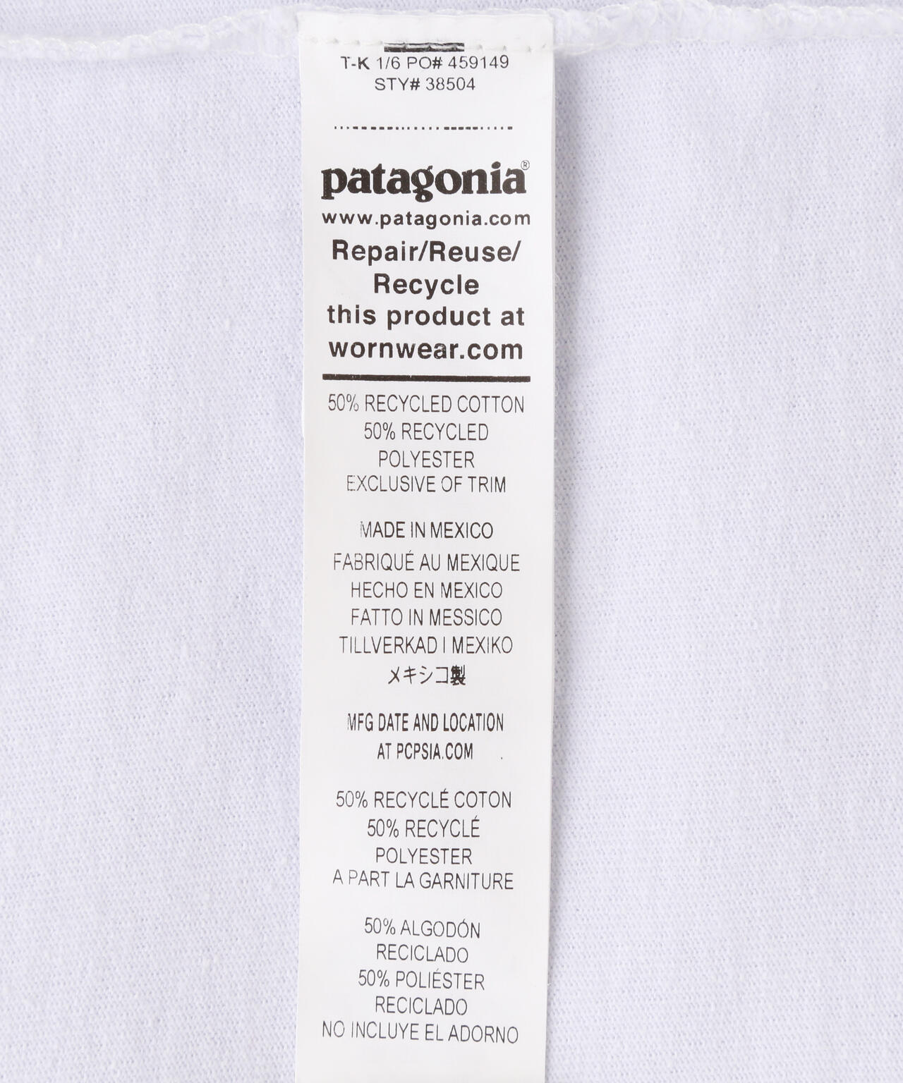 Patagonia/パタゴニア　メンズ・P-6ロゴ・レスポンシビリティー 38504