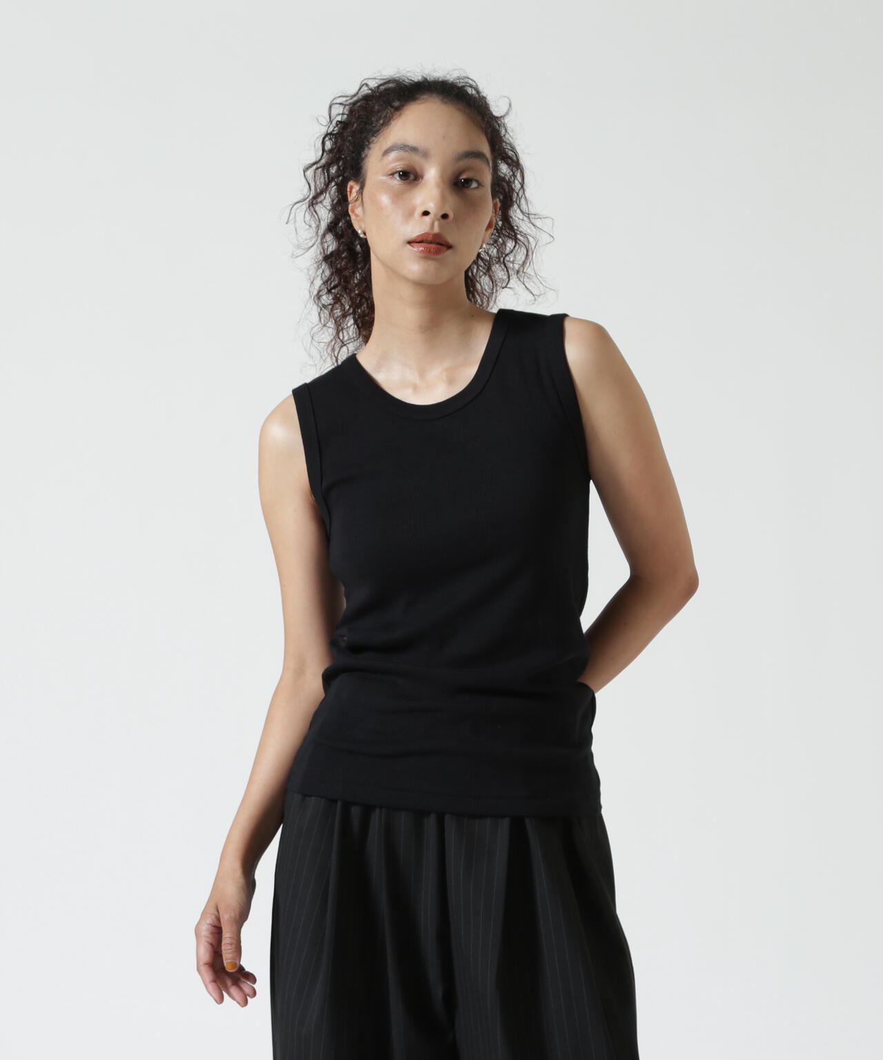 miller/ミラー　Prib Tank Top　リブタンクトップ