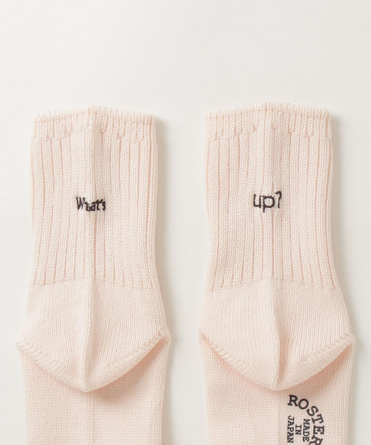 ROSTER SOX/ロスターソックス  What's up? SOCKS メンズ レディース