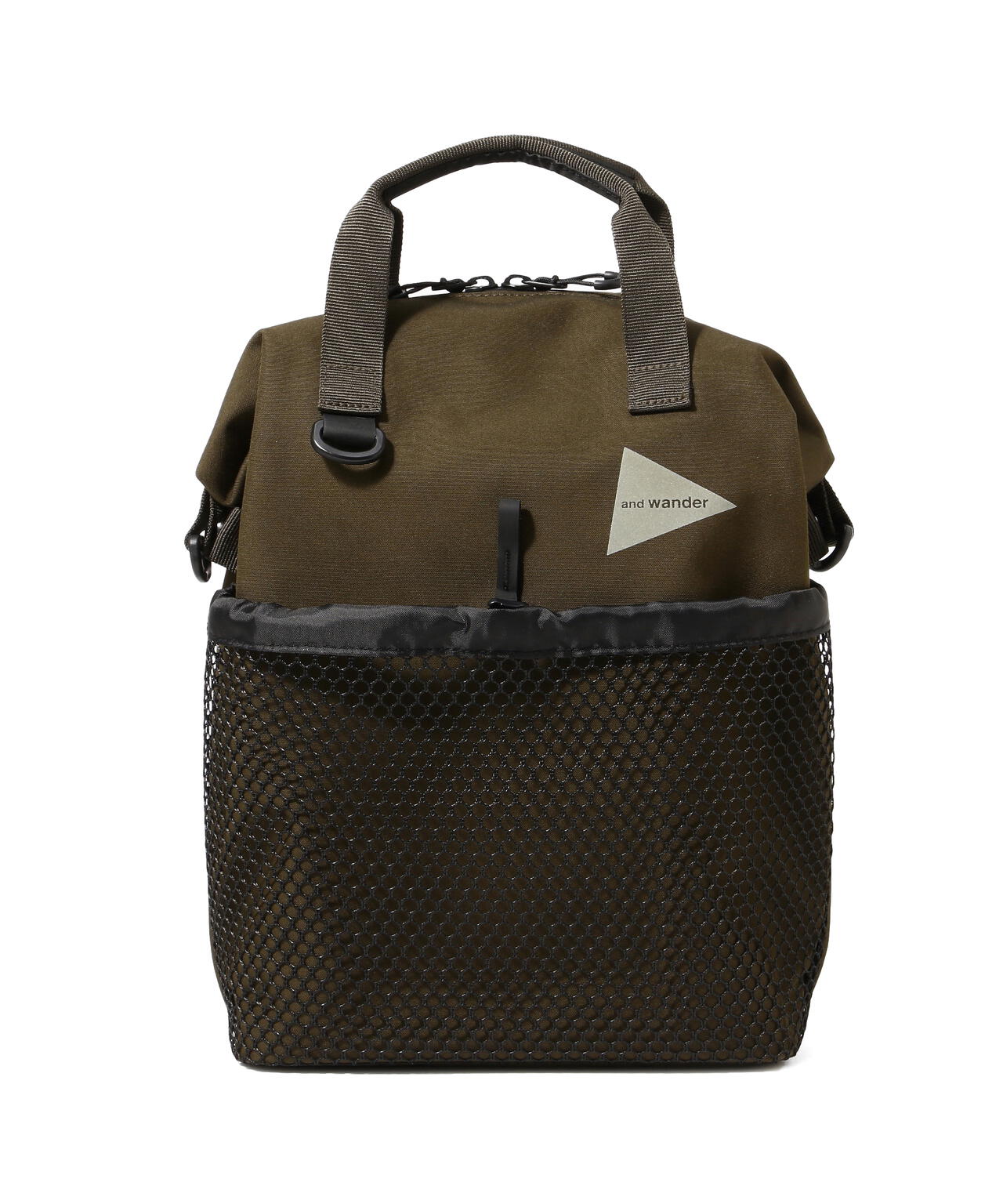 and wander/アンドワンダー　PE/CO 2way bag
