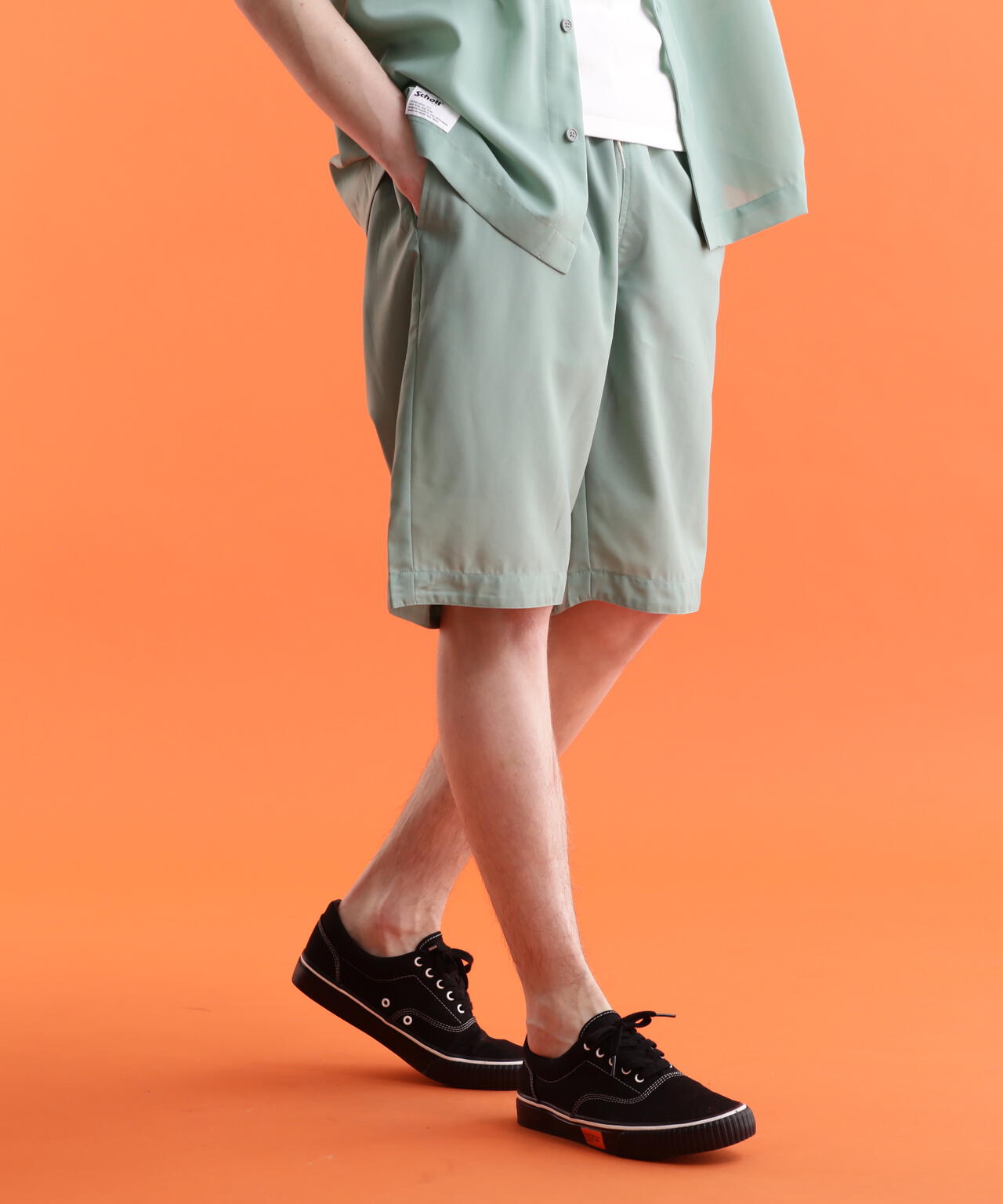 SLUB CHIFFON SHORTS/スラブシフォン ショーツ