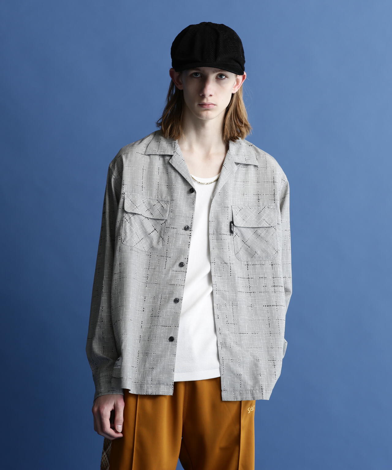 KASURI PLAID L/S SHIRT/カスリ LS チェックシャツ