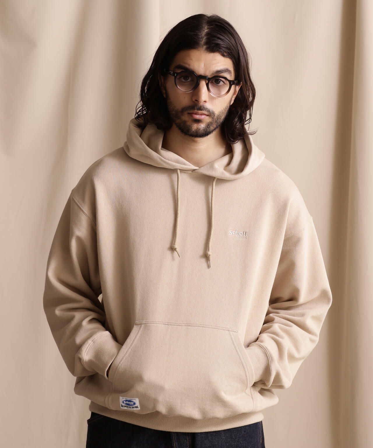 WEB LIMITED/HOODED SWEAT OVAL CHENILLE LOGO/オーバル ロゴ パーカー