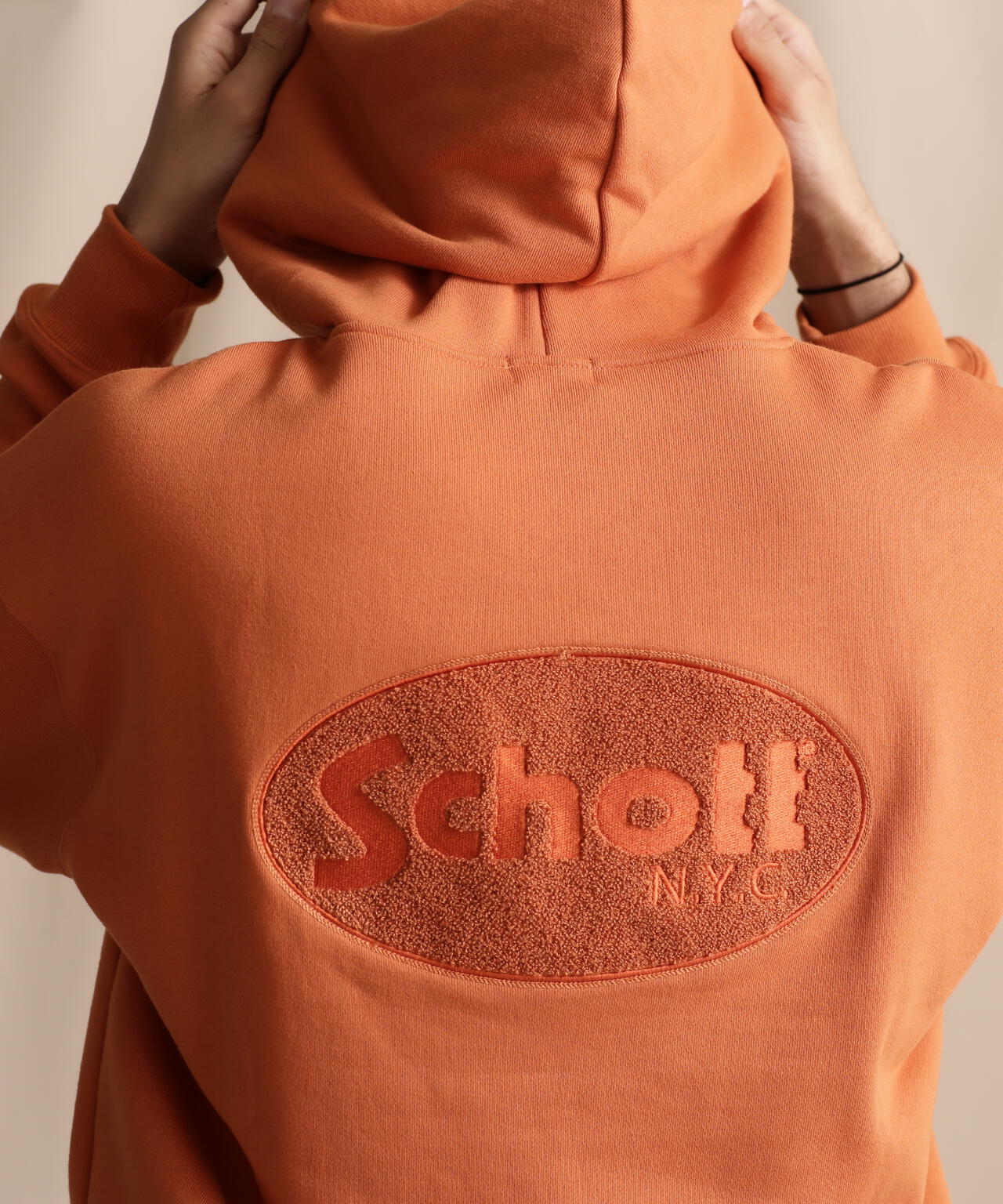 WEB LIMITED/HOODED SWEAT OVAL CHENILLE LOGO/オーバル ロゴ パーカー