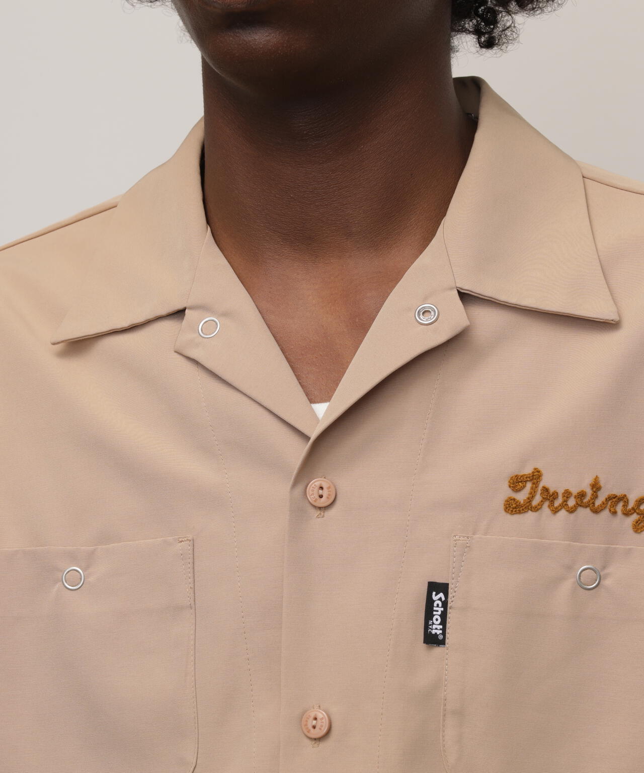 TC WORK SHIRT"AMERICAN BRAND WITH PRIDE EMB"/刺繍ワークシャツ