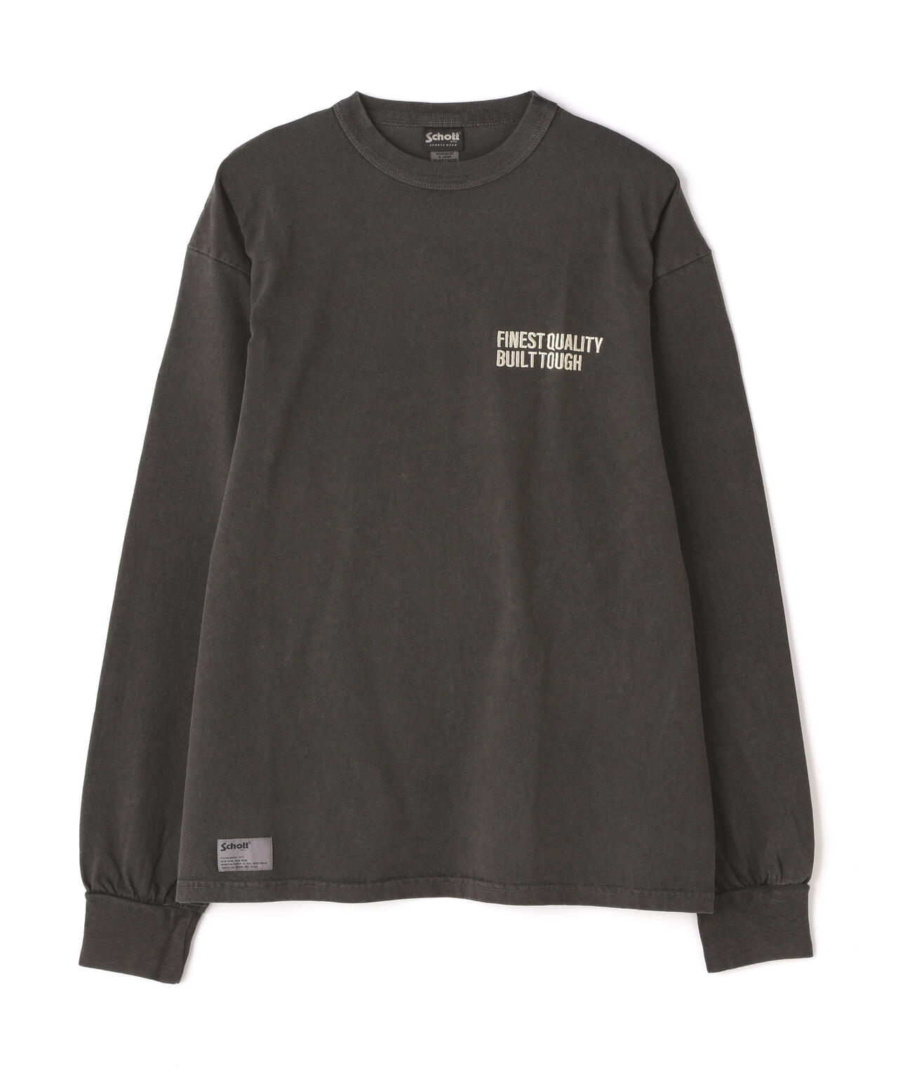直営限定/LS T-SHIRT FINEST QUALITY EMB/刺繍ロングTシャツ ファイネストクオリティ