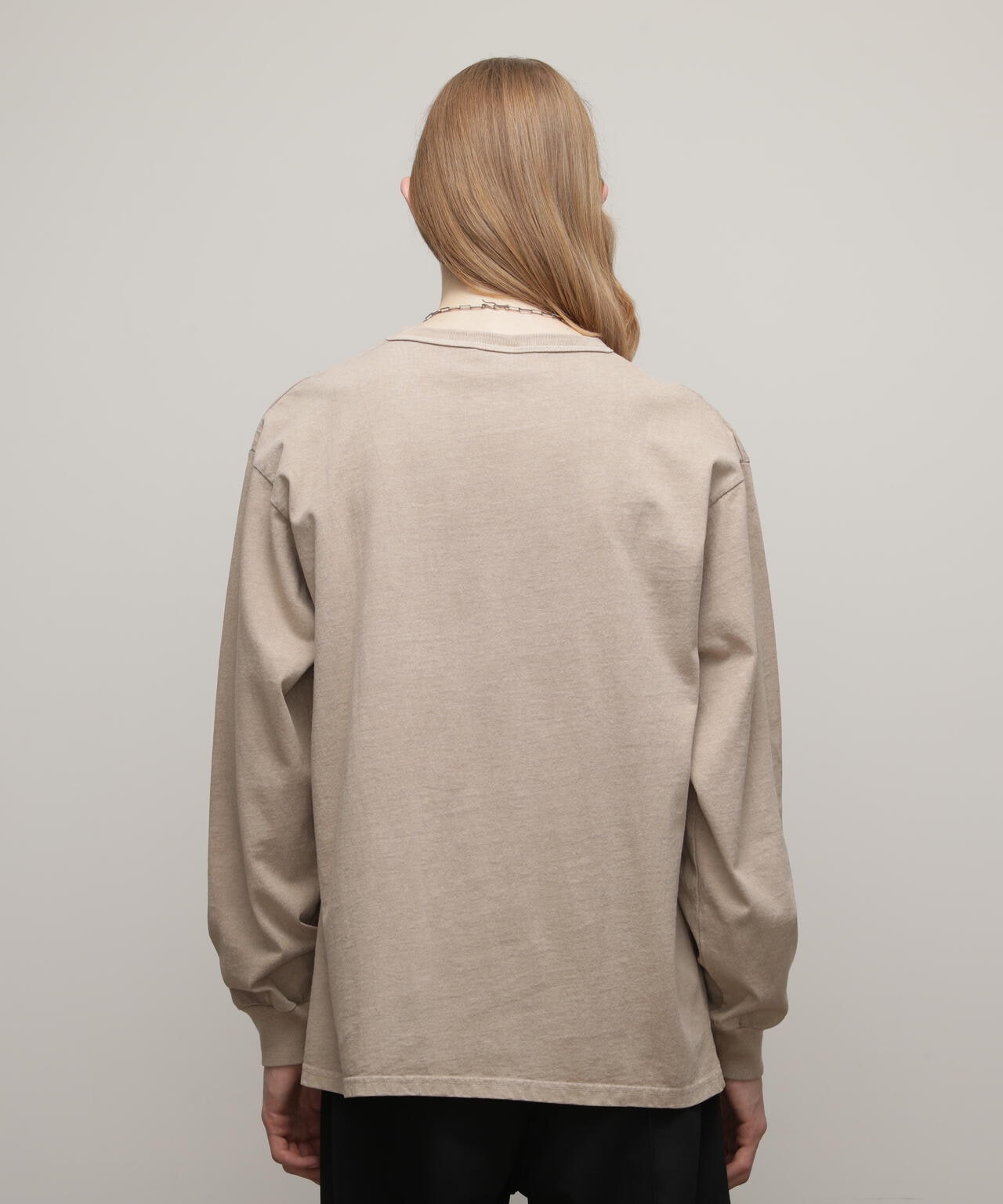 直営限定/LS T-SHIRT FINEST QUALITY EMB/刺繍ロングTシャツ ファイネストクオリティ