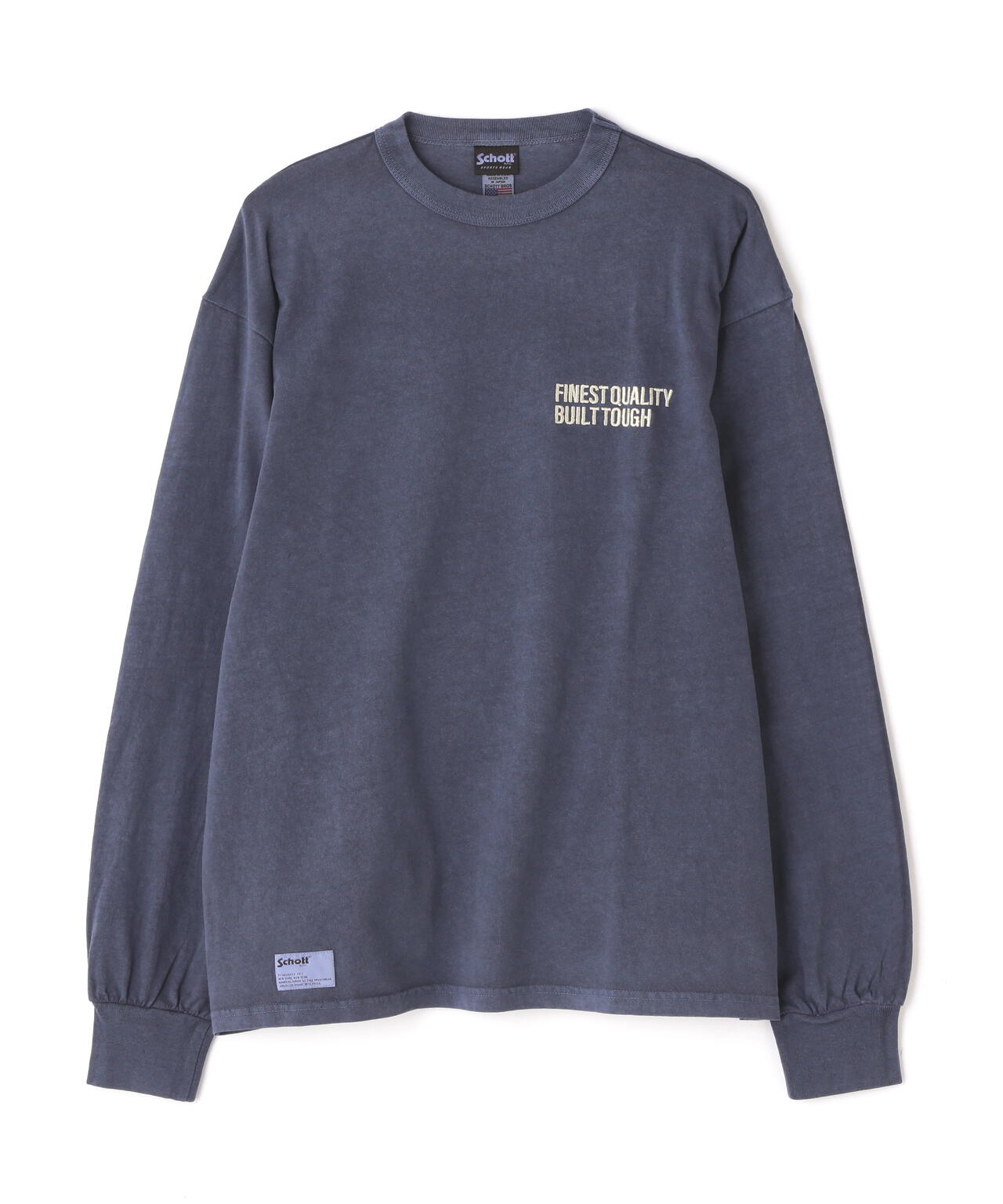 直営限定/LS T-SHIRT FINEST QUALITY EMB/刺繍ロングTシャツ ファイネストクオリティ