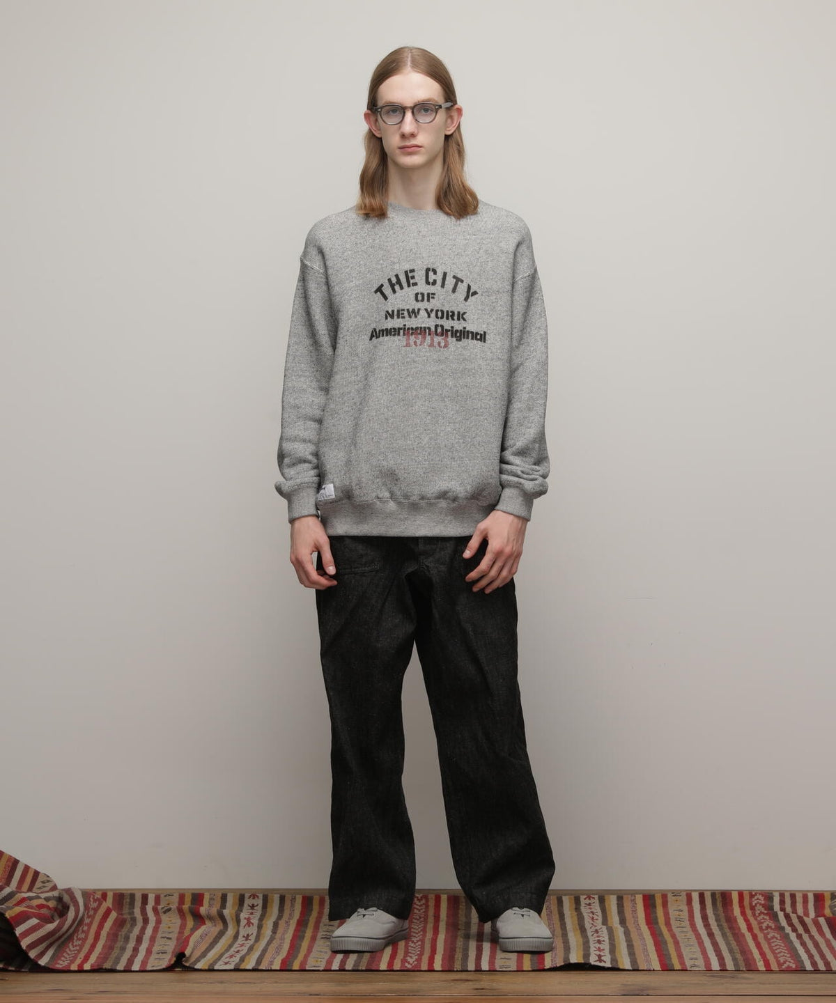 SALT AND PEPPER SWEAT "THE CITY OF NY"/ソルトアンドペッパースウェット"ザ シティオブ ニューヨーク”