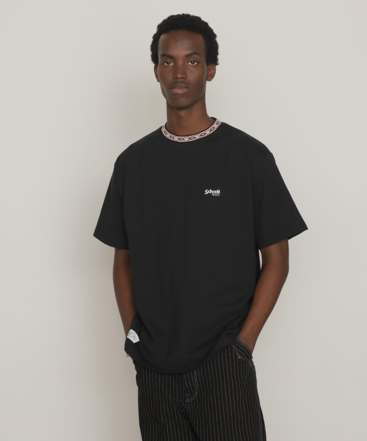 NATIVE RIB SS T-SHIRT/ネイティブリブ Tシャツ