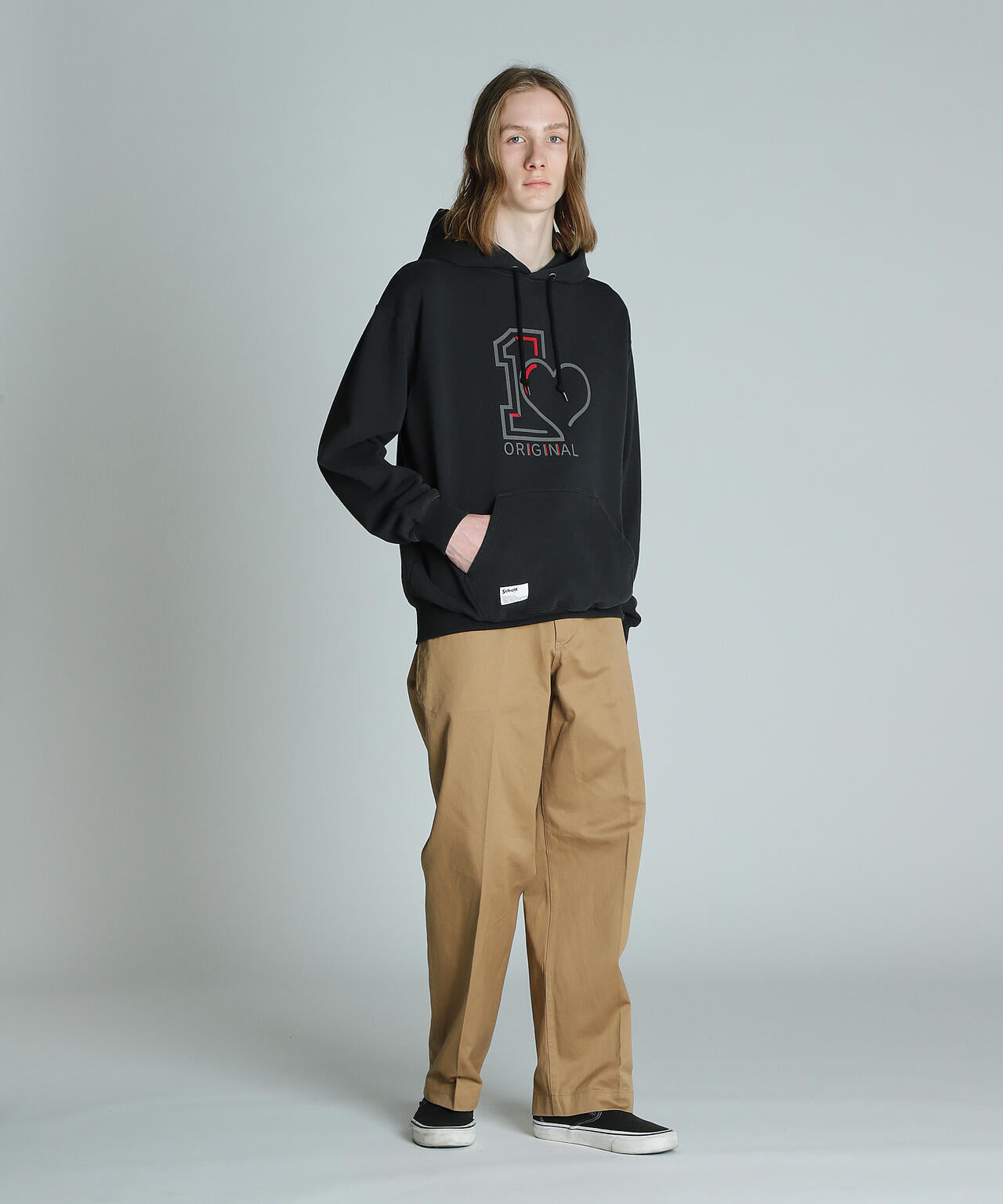ORIGINAL HEART HOODED SWEAT/オリジナルハート パーカー