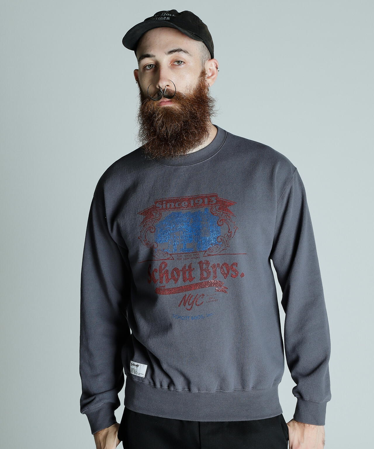 CREW SWEAT Schott FACTORY/クルースウェット ショットファクトリー
