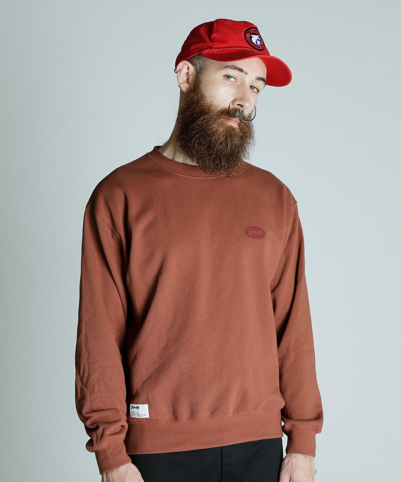 CREW SWEAT CIRCLE ICON/クルースウェット サークルアイコン