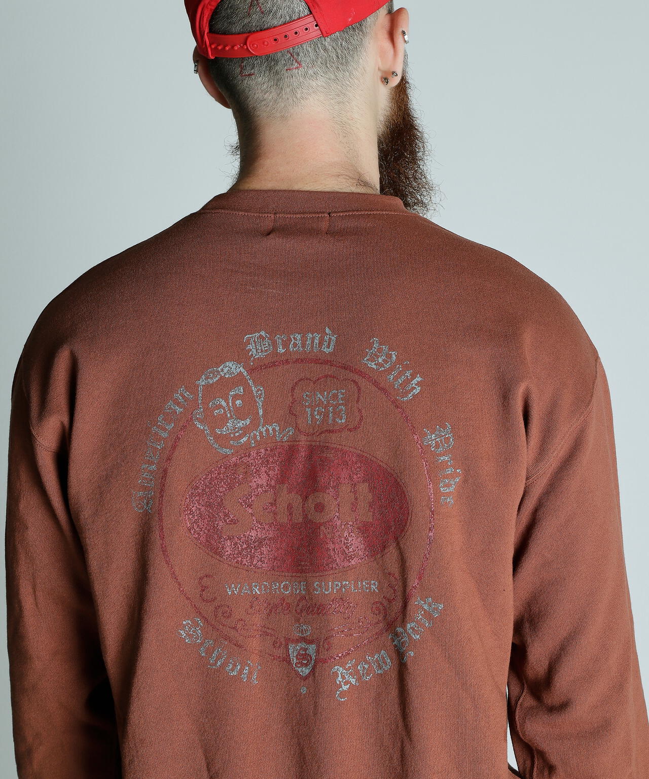 CREW SWEAT CIRCLE ICON/クルースウェット サークルアイコン