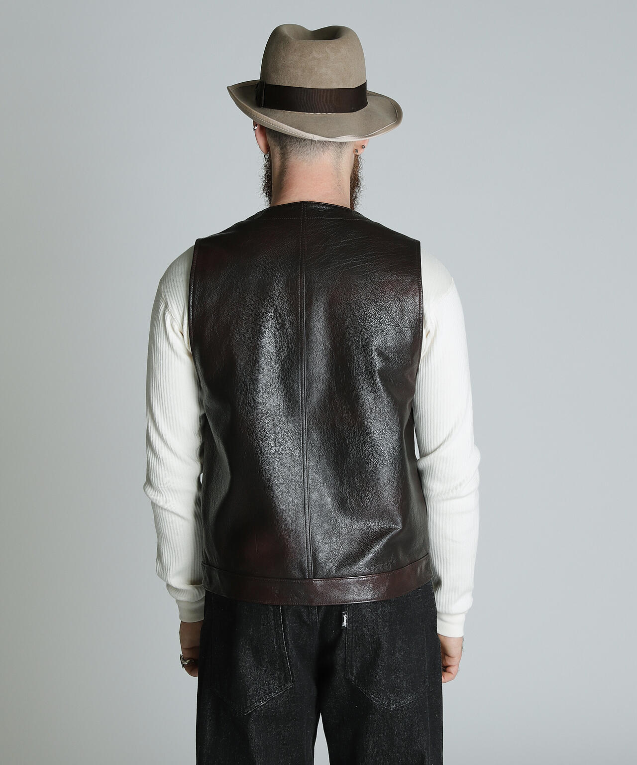 BUFFALOW LEATHER VEST/バッファロー レザーベスト