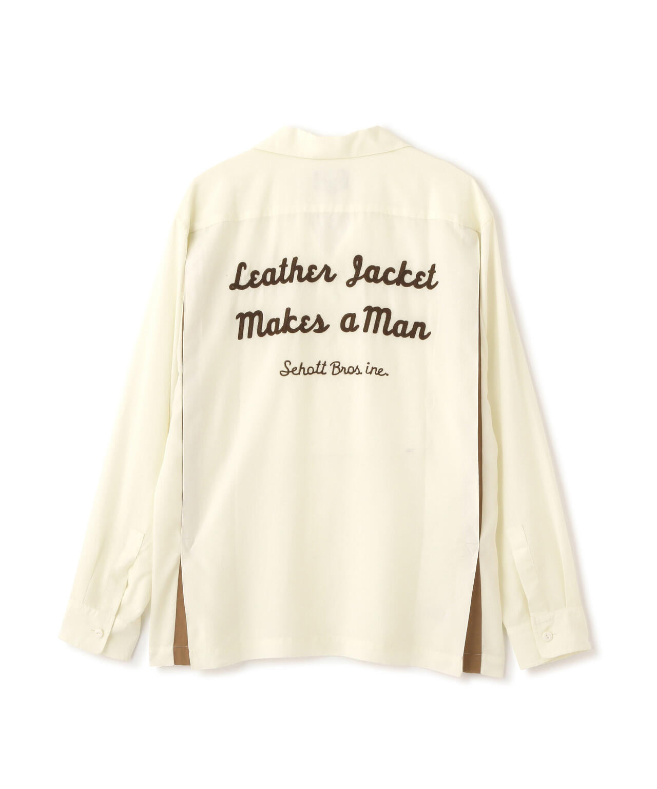 BOWLING SHIRT'LEATHER JACKET MAKES A MAN/ボーリングシャツ レザージャケット メイクス ア マン