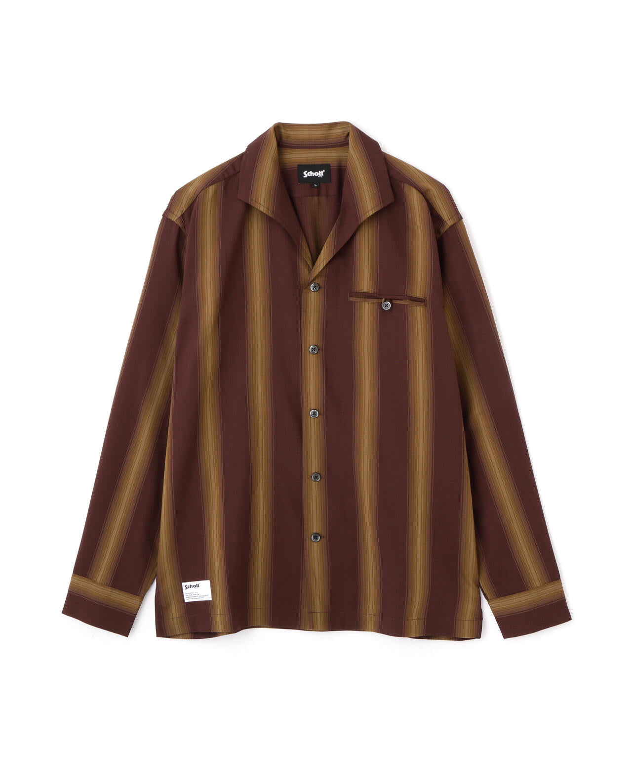 STRIPE LS SHIRT/ストライプ LSシャツ