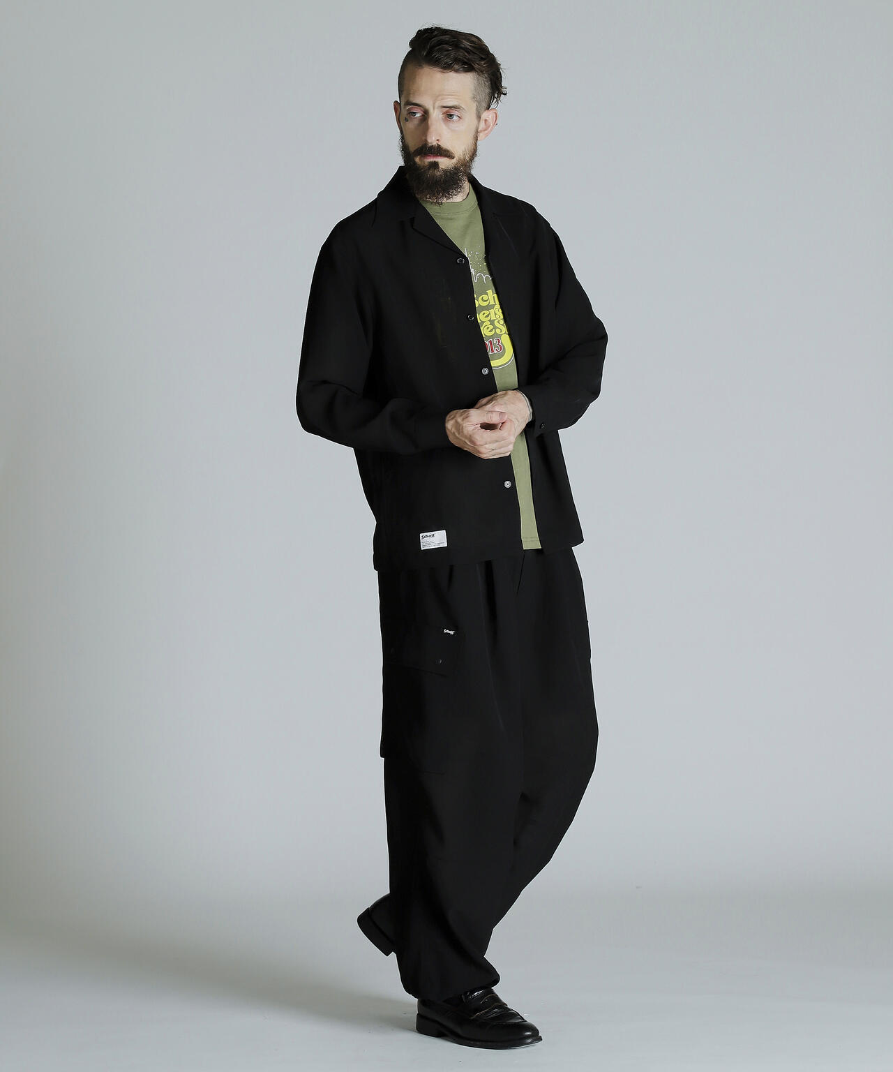 CHIFFON LS SHIRT/シフォン LSシャツ