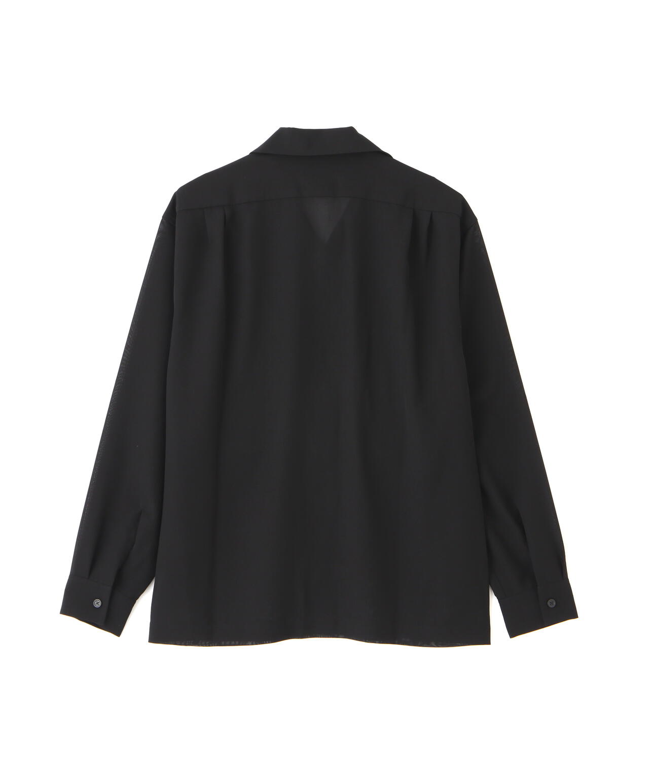 CHIFFON LS SHIRT/シフォン LSシャツ