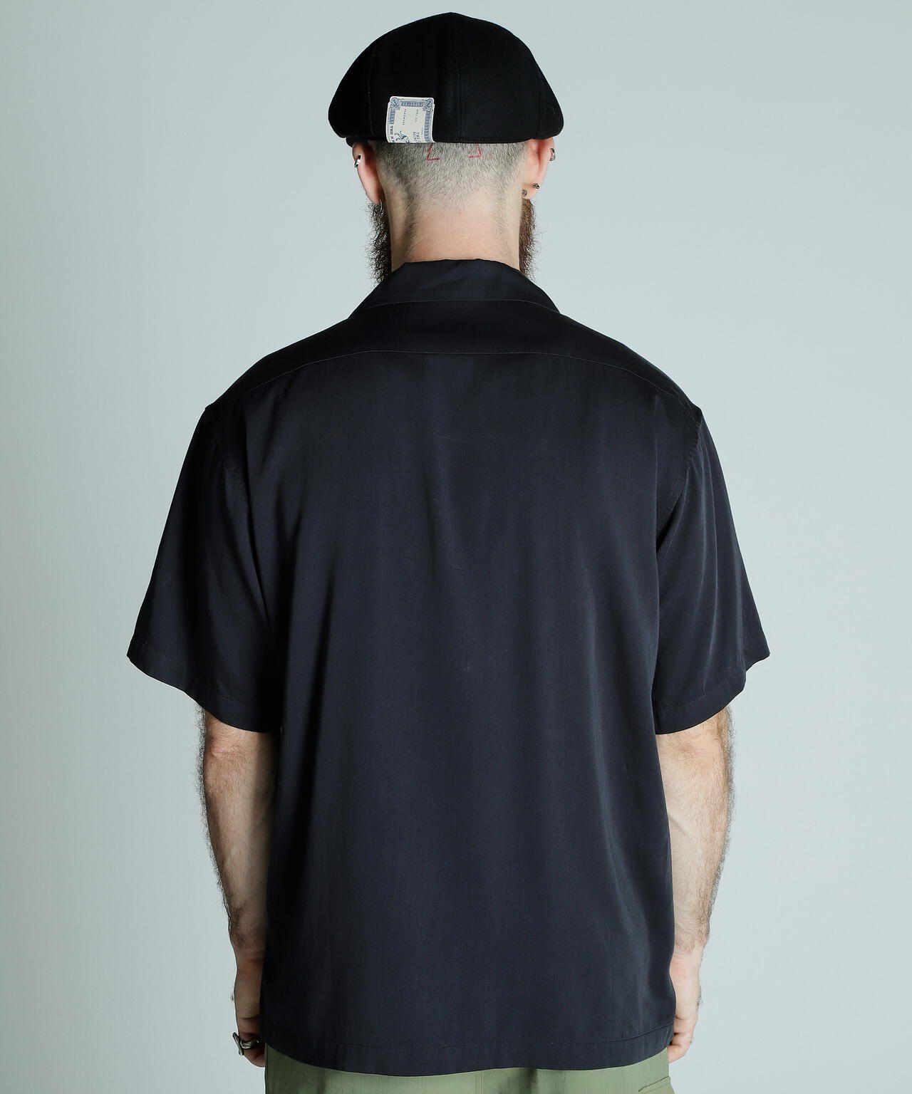 CR PLAIN SHIRT/コットン レーヨン プレーンシャツ