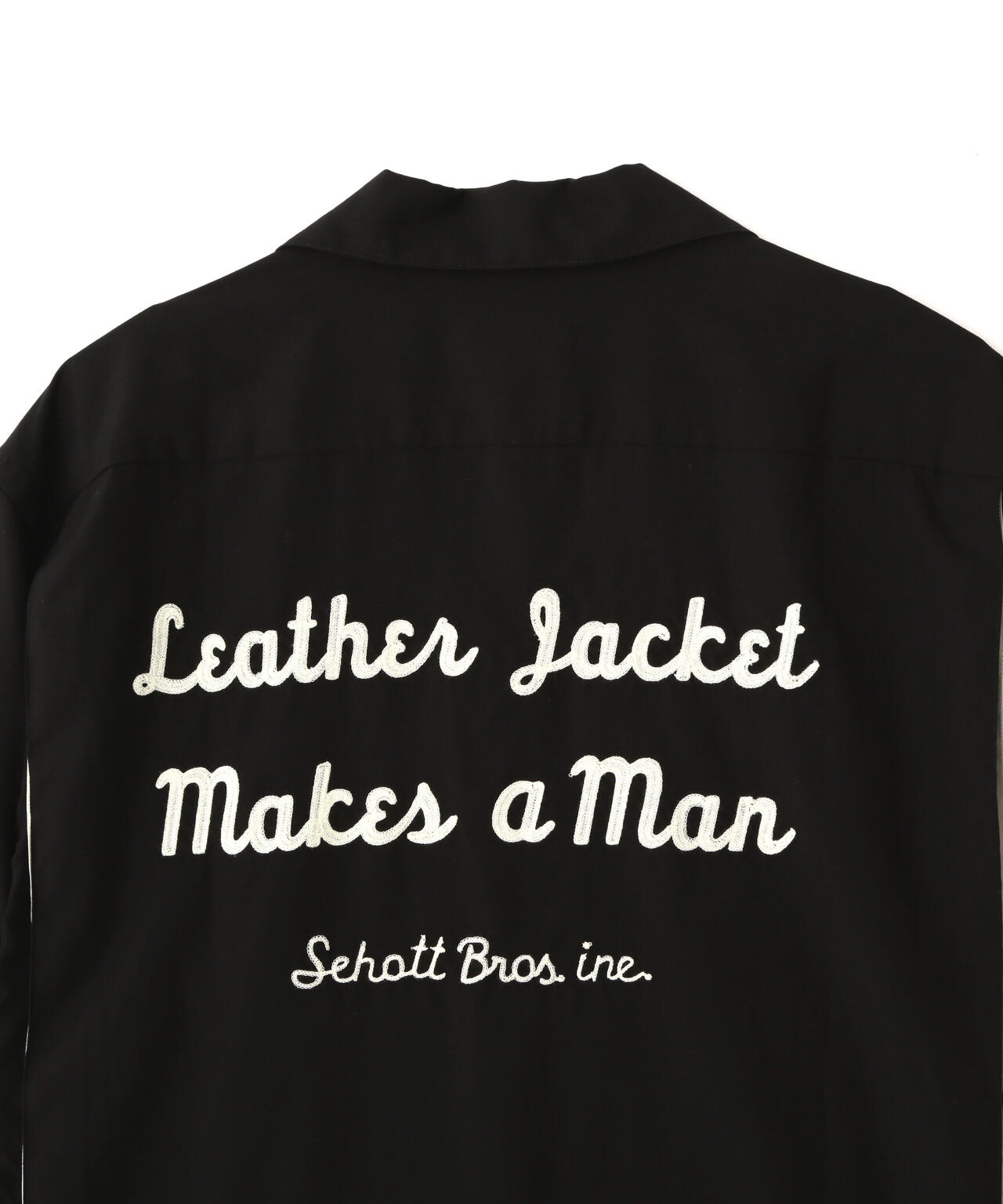 BOWLING SS SHIRT'LEATHER JACKET MAKES A MAN/ボーリングSSシャツ