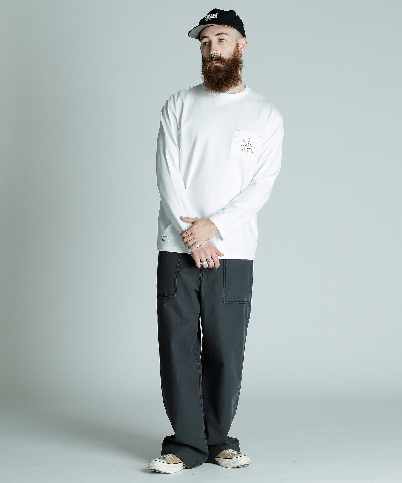 DEER STUDS LS T-SHIRT BURST/ディア スタッズ　LS Tシャツ ブレスト