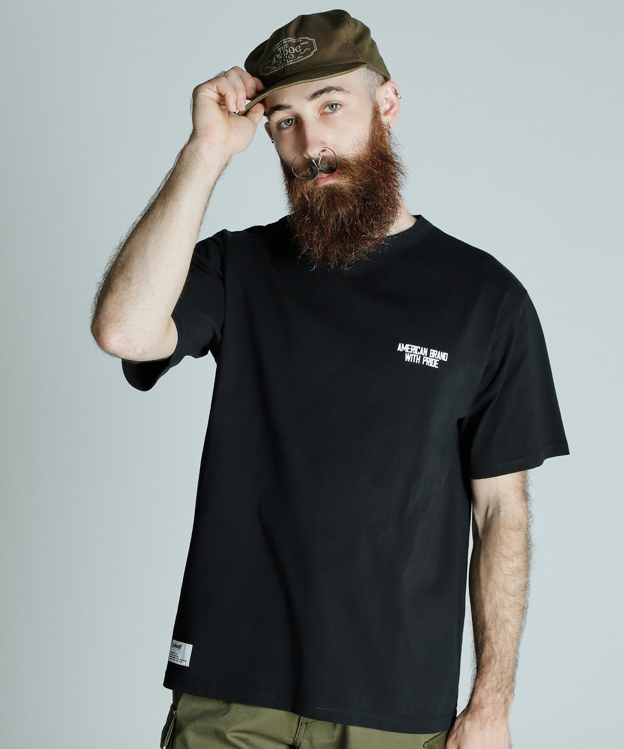 T-SHIRT AMERICAN BRAND WITH PRIDE/Tシャツ アメリカンブランド ウィズ プライド