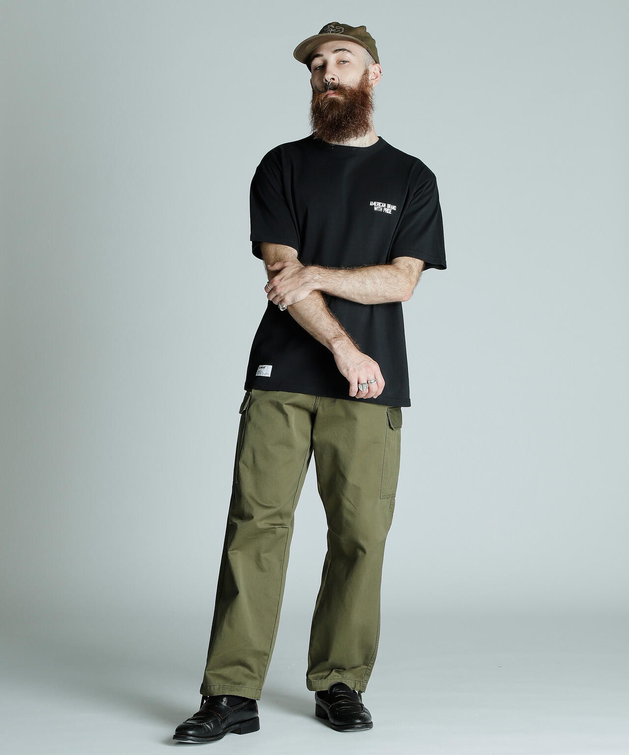 T-SHIRT AMERICAN BRAND WITH PRIDE/Tシャツ アメリカンブランド ウィズ プライド