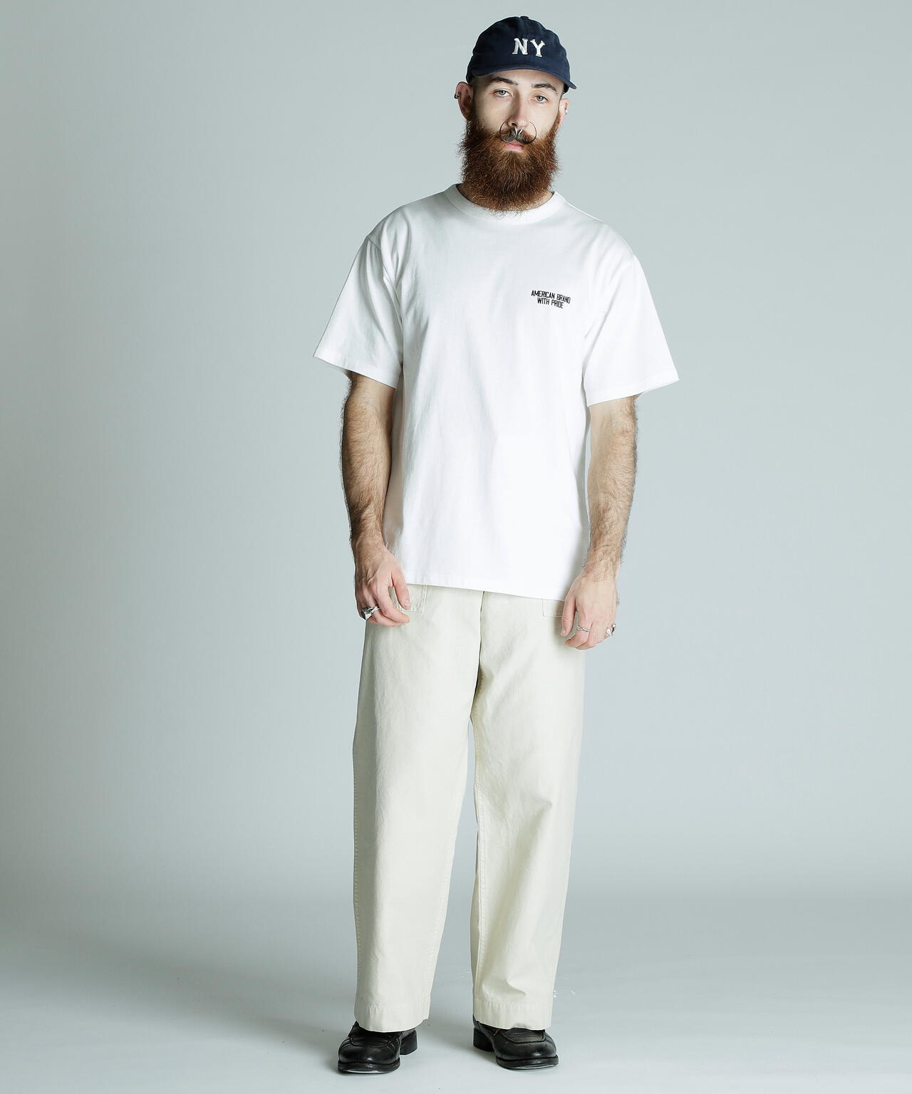T-SHIRT AMERICAN BRAND WITH PRIDE/Tシャツ アメリカンブランド ウィズ プライド