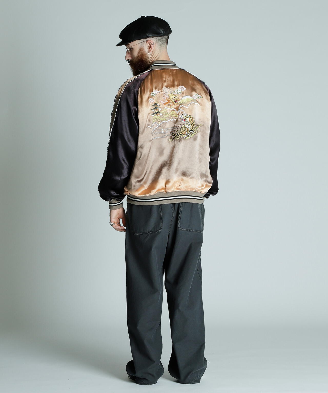 RAYON SUKA ASING JACKET/レーヨン スカ エイジングジャケット 　