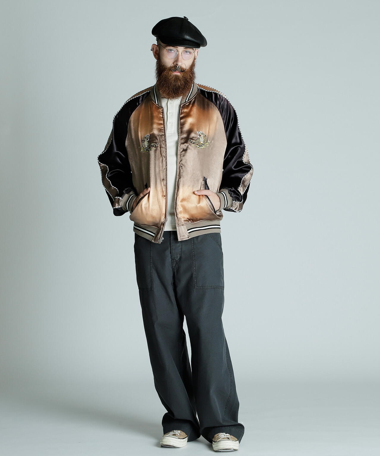 RAYON SUKA ASING JACKET/レーヨン スカ エイジングジャケット 　