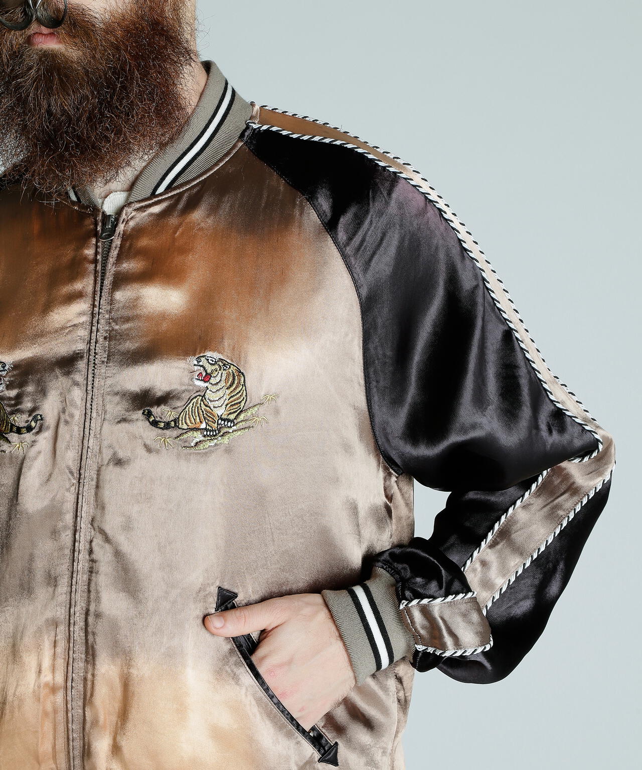 RAYON SUKA ASING JACKET/レーヨン スカ エイジングジャケット 　
